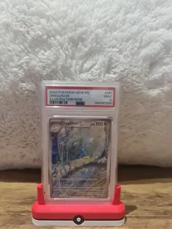 Dragonair AR 181/165 Pokemon 151 PSA 9 MINT English UK Illustration Rare 📈💥🐉 - Image 1