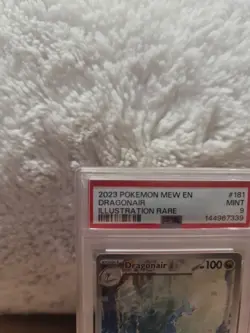 Dragonair AR 181/165 Pokemon 151 PSA 9 MINT English UK Illustration Rare 📈💥🐉 - Image 3