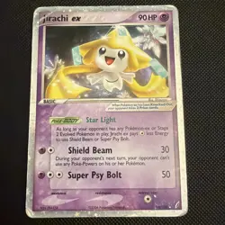 Pokemon Jirachi ex 94/100 Crystal Guardians Ultra Rare Holo 90 HP - Image 1