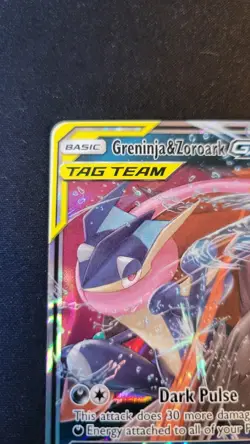 Greninja & Zoroark GX - 107/214 - Pokemon Unbroken Bonds Sun & Moon Rare - Image 3