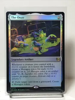 The Ooze (Foil) Teenage Mutant Ninja Turtles 0177 Rare MTG - Image 1