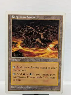 MTG - Karplusan Forest - 5ED - LP - MTG - Image 1