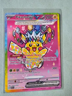 POKEMON - PIKACHU EX 277/217 | ME: ASCENDED HEROES | | NM - Image 1