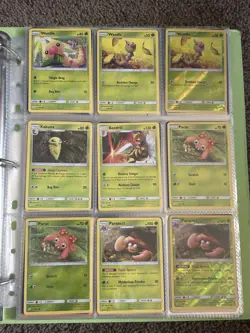 Pokemon Card Team Up Sun & Moon Partially Complete Master Set Charizard - Image 1