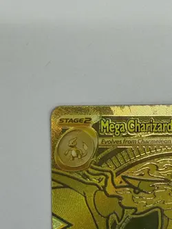 Pokemon TCG Mega Charizard x EX Gold 130/094 Ultra Rare - Image 4