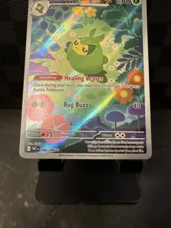 Swadloon 088/086 White Flare Illustration Rare NM Pokemon Card - Image 3
