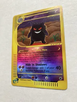 Pokemon Gengar 48/165 Reverse Holo 2002 Expedition LP - Image 4