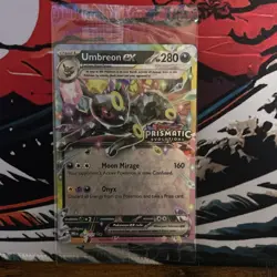 Pokemon Umbreon ex 060/131 Prismatic Evolutions Promo Holo 280 HP 160 Attack - Image 1