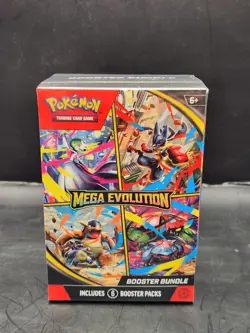 Pokemon Lot Surging Sparks, Black Bolt, Mega Evolution Booster Bundles (All 3) - Image 2
