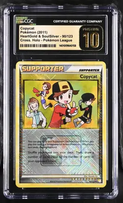 Copycat Pokemon League 2011 - 90/123 Cross Holo CGC Pristine 10 - Image 1