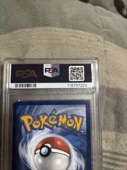 2024 Pokemon SCR en Squirtle 148/142 Illustration Rare PSA 8 - Image 3