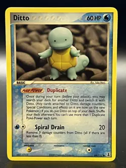 Ditto (Squirtle) 64/113 Delta Species Vintage Pokemon TCG - NM! - Image 1