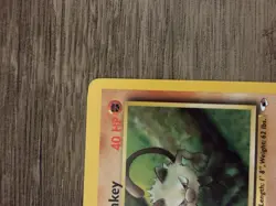 Pokemon TCG Brock's Mankey Gym Heroes 1st Edition Common 67/132 40 HP English - Image 5