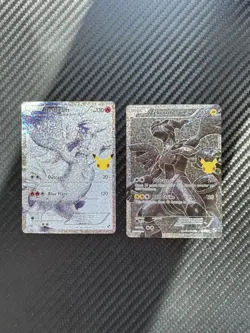 Zekrom and Reshiram Celebrations Combo NM Pokemon TCG - Image 1
