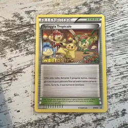 Pokemon WORLD CHAMPIONSHIP 2012 Spiaggia Tropical Beach BW50 Promo ITALIAN - Image 1