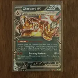 Pokemon Charizard ex EX Holo Promo 161 SV: Scarlet & Violet - Image 1