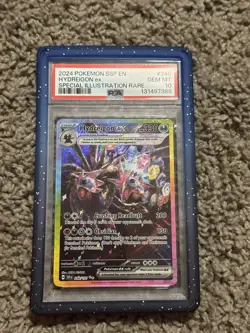 2024 POKEMON SSP EN-SURGING SPARKS SIR HYDREIGON EX 240/191 PSA 10 - Image 3