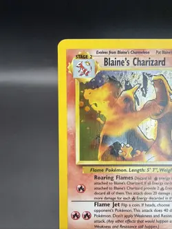 Blaine's Charizard - Holo - 2/132 Gym Challenge - Pokemon TCG - 2000 - Image 3