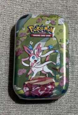 ⭐NEW SEALED Pokemon TCG: Scarlet & Violet-Prismatic Evolutions Mini Tin Sylveon⭐ - Image 1