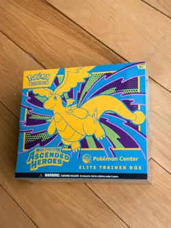 Pokemon Mega Evolution Ascended Heroes POKEMON CENTER Elite Trainer Box Sealed - Image 1