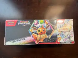 Pokemon TCG Prismatic Evolutions Surprise Box & Booster Bundle Sams Club SEALED - Image 1