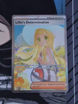 Pokemon Mega Evolution Lillie’s Determination 184/132 Special Illustration Rare - Image 1