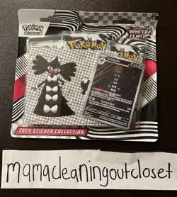 Lot of 8 Pokemon Black Bolt White Flare Tech Sticker Collection 3-Pack Blister - Image 5