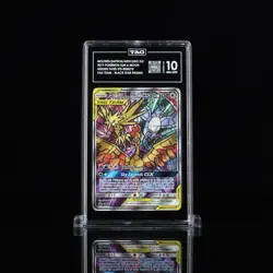 TAG 10 - Moltres & Zapdos & Articuno GX SM210 Hidden Fates ETB Promo Pokemon TCG - Image 1