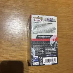1x Pokemon TCG Stellar Crown Half Booster Box (18 Packs) New slight tear on top - Image 3