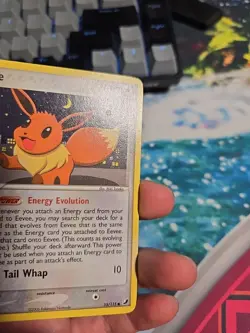 Eevee 55/115 EX Unseen Forces (MP) Pokemon TCG - Image 3