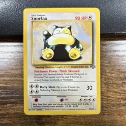 Snorlax 27/64 Jungle 1998 Pokemon Regular Non-Holo - Image 1