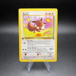 Pokemon Eevee 51/64 First Edition Jungle Regular - LP - Image 1