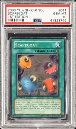 2003 Red-Eyes B. Dragon 1st Edition SDJ-001 PSA 10 Yugioh - Image 3