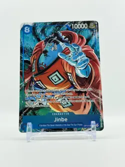 One Piece OP14 The Azure Sea’s Seven Jinbe #OP14-049 Alt Art - Image 1