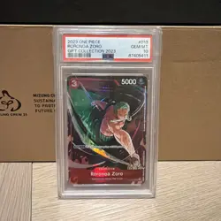 Roronoa Zoro ST01 013 Gift Collection 2023 One Piece Card Game English - PSA 10 - Image 1