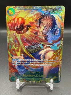 One Piece Monkey.D.Luffy OP13 SEC Carrying On His Will - Image 1