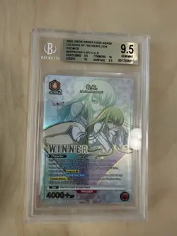 2024 Union Arena Code Geass Winner Card C.C. UEPR/CGH-1-077 BGS 9.5 - Image 1