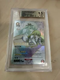 2024 Union Arena Code Geass Winner Card C.C. UEPR/CGH-1-077 BGS 9.5 - Image 2