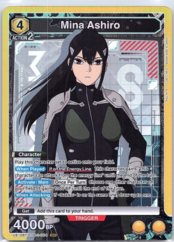 Mina Ashiro SR Union Arena Kaiju No.8 UE12BT/KJ8-1-004 - Image 1