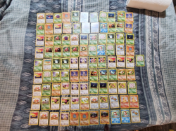 LP 100 Cards JUNGLE ONLY Pokemon Collection Lot 1999 WOTC Vintage Cards - Image 1
