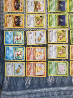 LP 100 Cards JUNGLE ONLY Pokemon Collection Lot 1999 WOTC Vintage Cards - Image 4