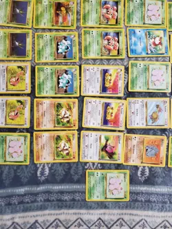 LP 100 Cards JUNGLE ONLY Pokemon Collection Lot 1999 WOTC Vintage Cards - Image 5