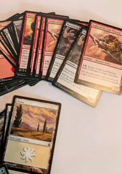 500+ Magic The Gathering Cards Bulk Lot MTG Commons Uncommons Lands Collection - Image 3