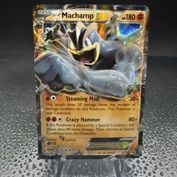 Pokemon TCG Machamp EX Promos Holo Card XY108 The Black Star Promos NM - Image 1