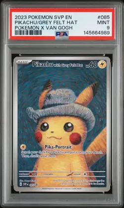 Pikachu with Grey Felt Hat 085 Sv: Scarlet & Violet Promo Cards Regular - Image 1