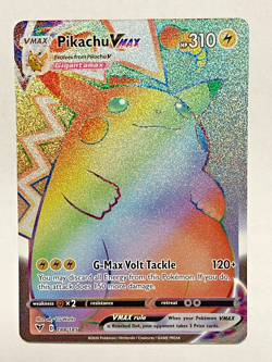 Pikachu VMAX (Secret) 188/185 Swsh04: Vivid Voltage Holo - Pokemon Card - Image 1