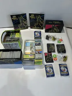 Pokemon Card Lot 1500+ Sleeves Dice Booklet Jumbo - Image 1