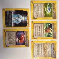 Pokemon TCG Skyridge Trainer & Energy Cards Lot Bounce. All NM - Image 1