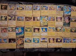 My Old Pikachu Collection Bulk Lot 40 Cards Holos/Rares/Promo/Vintage/Base - Image 1