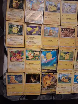 My Old Pikachu Collection Bulk Lot 40 Cards Holos/Rares/Promo/Vintage/Base - Image 2